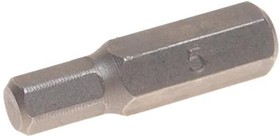 Фото 1/2 Бита HEX H5х25мм 1/4" 6-ти гранная ROCKFORCE