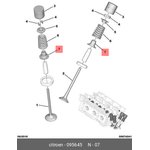 Колпачок маслосъемный CITROEN/PEUGEOT mot.1.8/2.0/2.2L /d=6mm CITROEN/PEUGEOT 0956.45