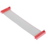 1483356-1, Micro-MaTch Series Flat Ribbon Cable, 16-Way, 1.27mm Pitch ...