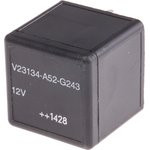 V23134A0052G243, PCB Mount Automotive Relay, 12V dc Coil Voltage ...