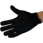 Хлопчатобумажные перчатки с ПВХ, 5 ниток, 5 пар, черные 5PVX-B