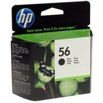 Картридж струйный HP №56 C6656AE черный для HP PCS 2100/DJ 5550/450/PS ...