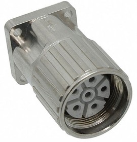 1607082, Circular Connector, 5 + PE Contacts, Panel Mount, M23 Connector, Socket, Female, IP67, SF Series