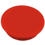 C150-RED, 15mm Red Potentiometer Knob Cap, C150-RED