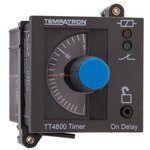 TT4801-01, TT4801 Series DIN Rail, Panel Mount Timer Relay, 230V ac, 2-Contact ...