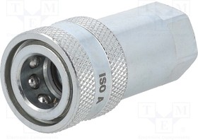 242.01 OC, Быстрое соединение; 400бар; Уплотнитель: NBR; ISO 7241-1 A