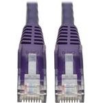 N201-002-PU, Cable Assembly Cat 6 0.61m 24AWG RJ-45 to RJ-45 8 to 8 POS M-M ...
