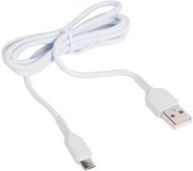 (6957531061175) кабель USB НОСО X13 Easy для Micro USB, 2.4A, длина 1.0м, белый