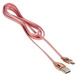 (RC-035m) кабель USB REMAX RC-035m Laser LED для Micro USB, 2.0А, длина 1.0м, розовый