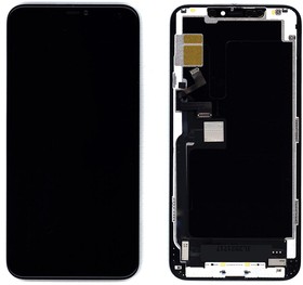 Дисплей (экран) в сборе с тачскрином для Apple iPhone 11 Pro Max черный (INCELL / TFT JL)