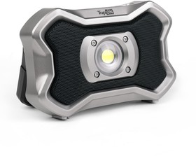 Фото 1/2 Аккумуляторный фонарь TOP-MX2BT c Bluetooth колонкой LED 20 Вт 2000 лм (TopON)