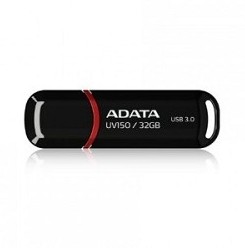 Фото 1/9 A-DATA Flash Drive 32Gb UV150 AUV150-32G-RBK {USB3.0, Black}