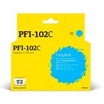 T2 PFI-102C Картридж струйный для Canon imagePROGRAF iPF-500/510/600/ ...