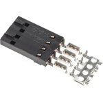 5-103960-3, 4-Way IDC Connector Socket for Cable Mount, 1-Row