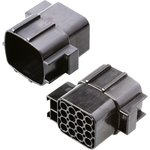 368050-1, EconoSeal J Mark II Automotive Connector Plug 16 Way