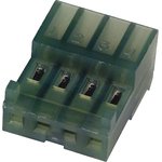3-643816-4, 4-Way IDC Connector Socket for Cable Mount, 1-Row