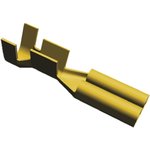 170042-1, FASTIN-FASTON .110 Uninsulated Female Spade Connector, Receptacle, 2.79 x 0.51mm Tab Size, 0.5mm² to