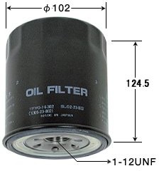 C409A, Фильтр масляный VIC C-409A SL,ZB,XA,HA,TF,TM,4HL1