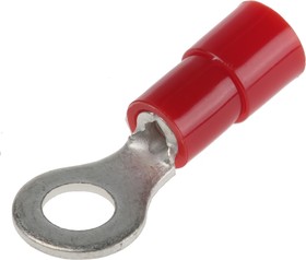 Фото 1/5 3240018, C-RCI 1.5/M4 Insulated Ring Terminal, M4 Stud Size, 0.5mm² to 1.5mm² Wire Size, Red