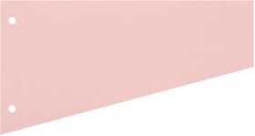 Фото 1/2 Разделитель листов разделительные полоски, розовые, 100 шт/уп 216167
