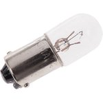 BA9s Indicator Light, Clear, 6 V, 75 mA, 100h