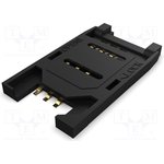 SIM5060-6-0-26-00-A, Memory Card Connectors SIM Card Connector, Hinged Type ...