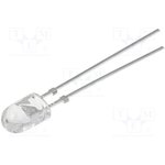 OSW5DK5HA1D, LED; oval; 5.1x4.3mm; white cold; 36000?40000mcd; 100/40°; 20mA