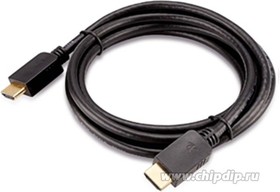 PL1131, Кабель HDMI (M) - HDMI (M), версия 1,4, поддержка Ethernet/3D/4К, 7.5 м