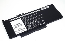 Аккумуляторная батарея для ноутбука Dell Latitude 14-E5470 7.6V 6000mAh черная OEM