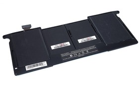 Аккумуляторная батарея для ноутбука Apple MacBook A1375-2S2P 7.3V 5200mAh OEM черная