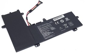Аккумуляторная батарея для ноутбука Asus E205SA (C21N1504-2S1P) 7.6V 38Wh OEM черная
