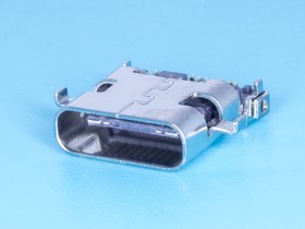 Фото 1/4 USBC3.1-1J, Разъем USB 3.1, тип C, гнездо на плату
