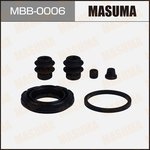 MBB-0006, Ремкомплект тормозного суппорта MASUMA, 235024 rear