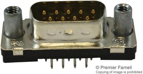 Фото 1/3 1-5747871-4, D-Sub Standard Connectors PLUG FRNT MTL SHL 9P female screwlocks