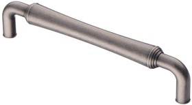 Ручка-скоба 128 мм, чернёный старинный цинк RS-115-128 BAZ