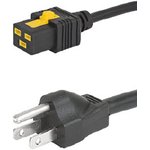 6051.2041, AC Power Cords US cordset 16A 2.0m V-Lock