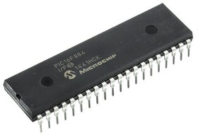 Фото 1/4 PIC16F884-I/P, PIC16F884-I/P, 8bit PIC Microcontroller, PIC16F, 20MHz, 256 B, 4096 x 14 words Flash, 40-Pin PDIP