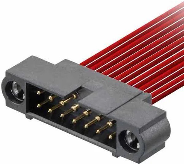 Retainer Electrical Connector M80-5C11005MC, Power to the Board Datamate J-Tek DIL Male Small Bore ...