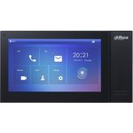 DH-VTH2421FB-P, DAHUA IP 7 inch Video Intercom Monitor, Black