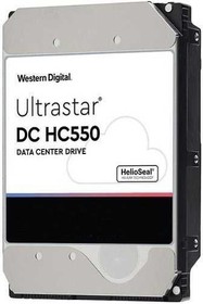 Фото 1/2 Жесткий диск WD Ultrastar DC HC550 WUH721816ALE6L4, 16ТБ, HDD, SATA III, 3.5" [0f38462]
