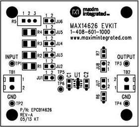 MAX14626EVKIT#, Power Management IC Development Tools High-Voltage Reverse-Input-Capable 4 20mA Current Loop Protector