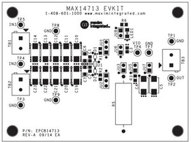 MAX14713EVKIT#, Power Management IC Development Tools Dual Dual battery power path IC; OTP Aut