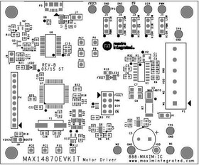 MAX14870EVKIT#, Power Management IC Development Tools EVKIT for Compact 4.5V to 36V Full-Bridg