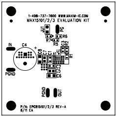 MAX15103EVKIT#, Power Management IC Development Tools Eval Kit MAX15103 (Small 3A, Low-Dropout