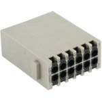 09140122632, Heavy Duty Power Connectors Han 12DD Module M QL