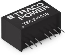 TEC 2-4810WI, Isolated DC/DC Converters - Through Hole 2W 18-75Vin 3.3V 500mA SIP8 Iso Reg