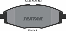 Колодки тормозные передние TEXTAR 2324102