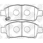 PN1471, Колодки тормозные TOYOTA Yaris (99-03) (1.0-1.3) передние (4шт.) NIBK