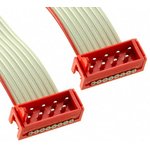 2205062-1, Micro-MaTch Series Flat Ribbon Cable, 8-Way, 1.27mm Pitch ...