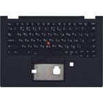 Клавиатура (топ-панель) для ноутбука Lenovo ThinkPad X390 Yoga v2 черная с ...